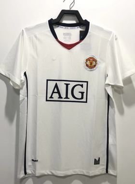 08 09 Retro Manchester  RONALDO United Vintage Jerseys