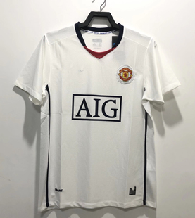 08 09 Retro Manchester  RONALDO United Vintage Jerseys