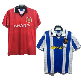 94 96  Beckham Manchester  Unit Retro soccer jersey cantona