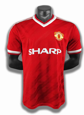 86 88 Retro Manchester  BRYAN ROBSON United Soccer Jersey