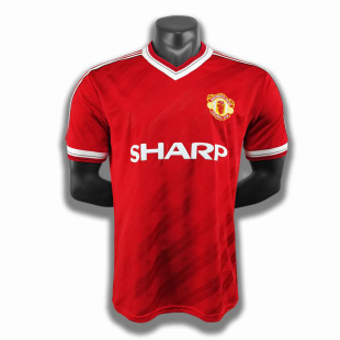 86 88 Retro Manchester  BRYAN ROBSON United Soccer Jersey