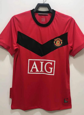 2010   jersey Manchester retro United football shirt