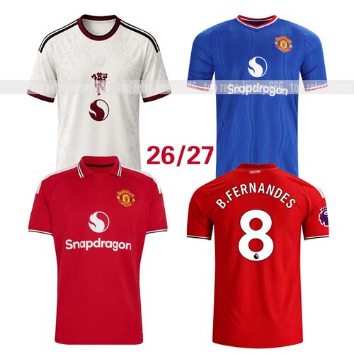 New Arrived Manchester UTD home and away B.Fernandes  Jersey