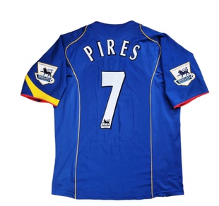 Retro 04 05 Arsenal Away HENRY PIRES Bergkamp Classic Jersey