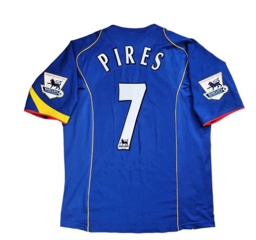 Retro 04 05 Arsenal Away HENRY PIRES Bergkamp Classic Jersey