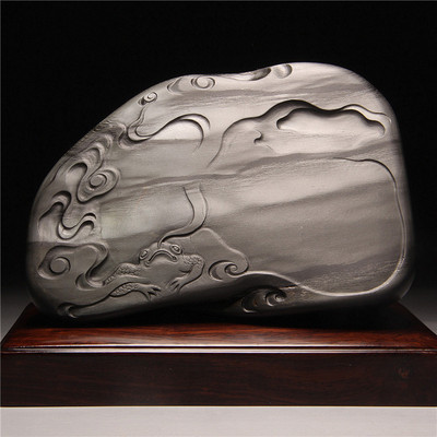 孤品名师老坑砚台/献/天然高档