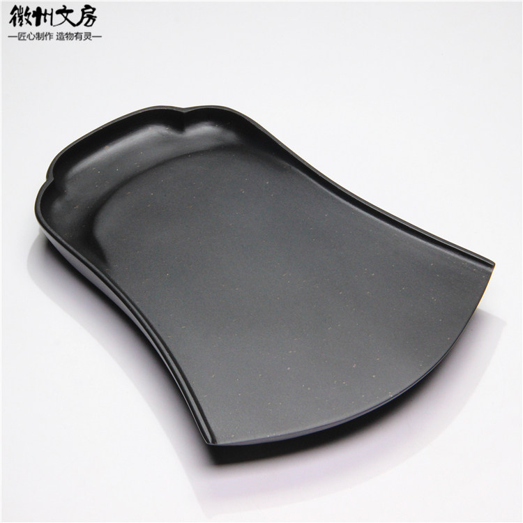 国家非遗 老坑歙砚/风字砚/名家老坑原石金星龙尾砚台端文房四宝