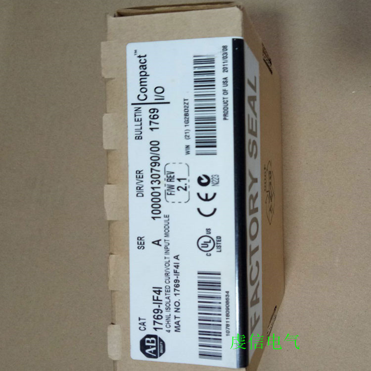 议价1769-IF4I 全新 rockwell AB CompactLogix 原装 现货 1769IF