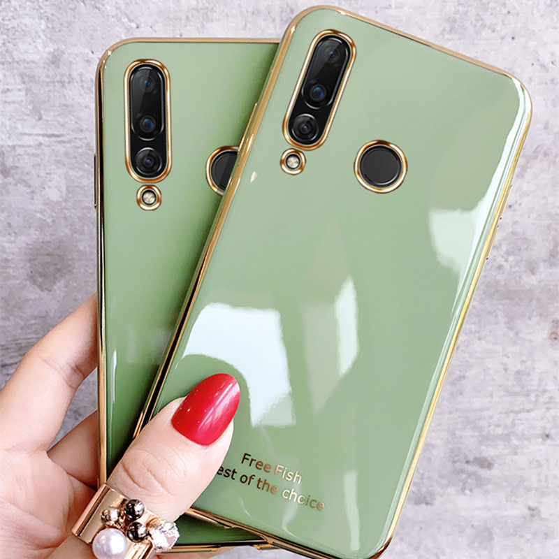 电镀奶奶灰华为nova4e手机壳nova3硅胶套vce祖母绿3i全包防摔软壳