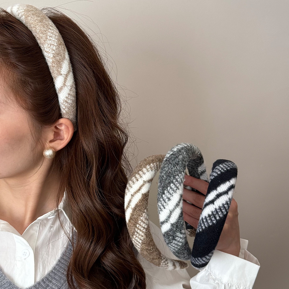 秋冬高颅顶发箍女款2025新款