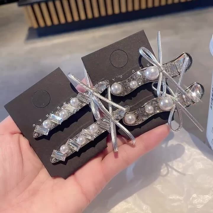 皮质HY4324水晶珍珠时尚高级感