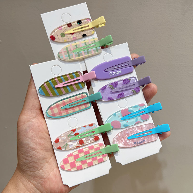 无痕创意夏季百搭少女心发夹子