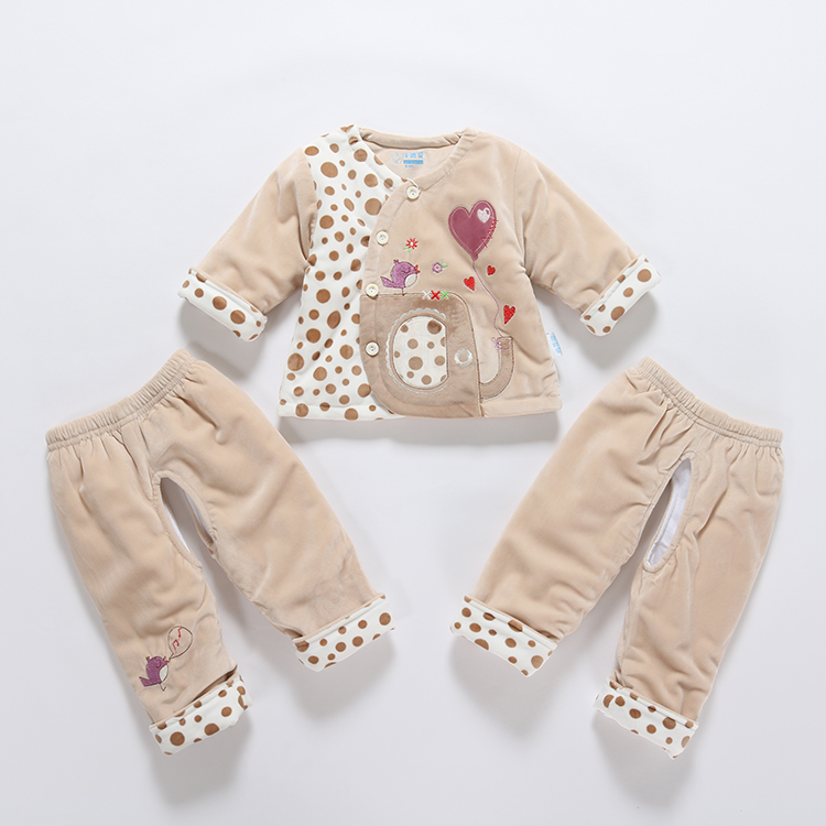 Manteau pour enfant JBJF en velours - Ref 2163295 Image 3