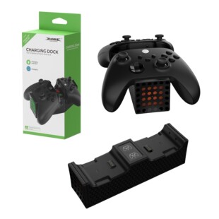 XboxSeriesX/S手柄座充XboxOne/S/X手柄精英手柄触点座充2000毫安
