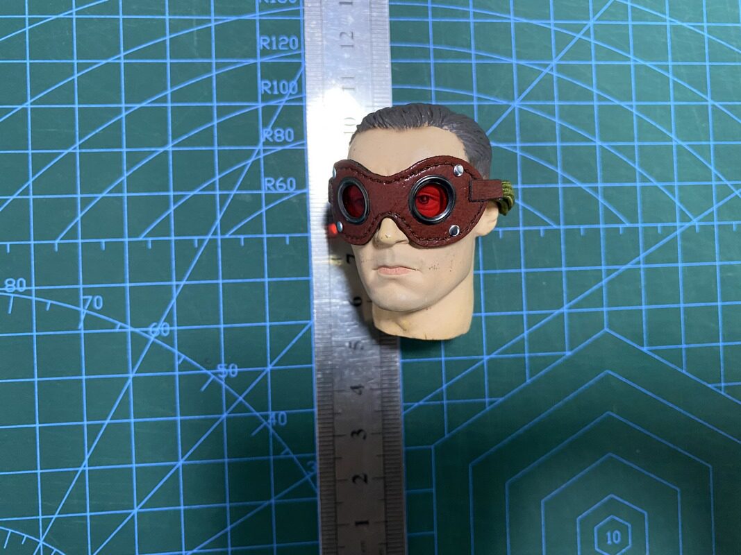 1/6兵人玩偶DIY 配件  迷你眼罩皮风镜图片
