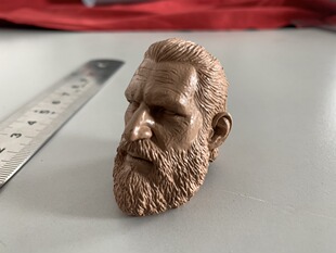 1/6兵人模型配件头雕白模散货大胡子