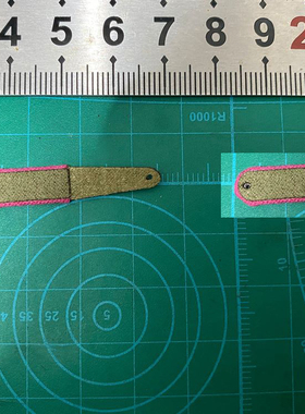 1/6兵人玩偶配件-新款圆包边德三WH系灰绿色底板肩章一对