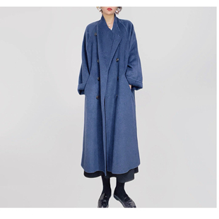 秋冬中长款 双面羊绒大衣max001号古董收藏级羊毛外套女毛呢大衣