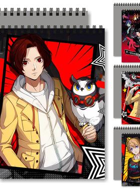 P5X女神异闻录/动漫学生美术本素描本涂鸦本A4来图定做