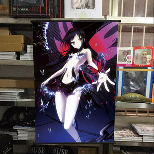 加速世界挂画黑雪姬有田春雪动漫周边壁纸海报可来图定制生日礼物