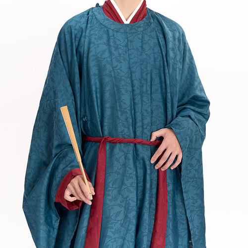 穿枝花鸟罗纹宋制汉服惜物国风