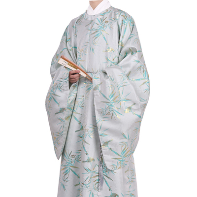 惜物国风明制汉服大袖圆领袍