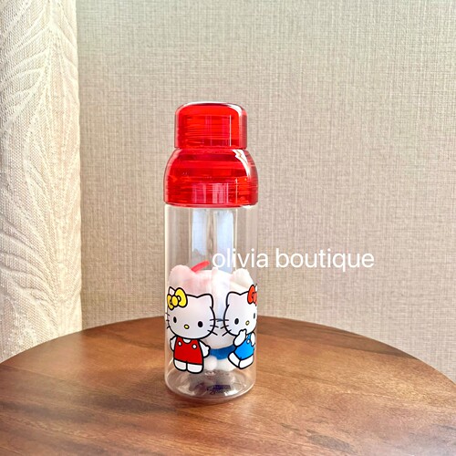 现货日本本土限定Skater Sanrio联名kitty美乐蒂树脂冷水杯带挂件