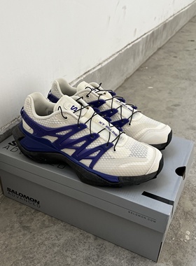 Salomon XT PU.RE ADV 萨洛蒙白蓝色环保材质户外机能登山徒步鞋