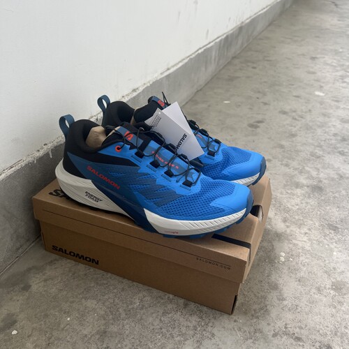 SALOMON SENSE RIDE 5萨洛蒙户外登山徒步越野跑鞋黑蓝