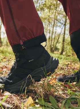 Hoka Anacapa Mid GTX男子黑色户外徒步高帮防水雪登山鞋1141633