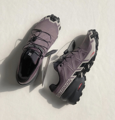 SALOMON SPEEDCROSS 6紫梅果萨洛蒙户外越野跑鞋男女款透气防滑
