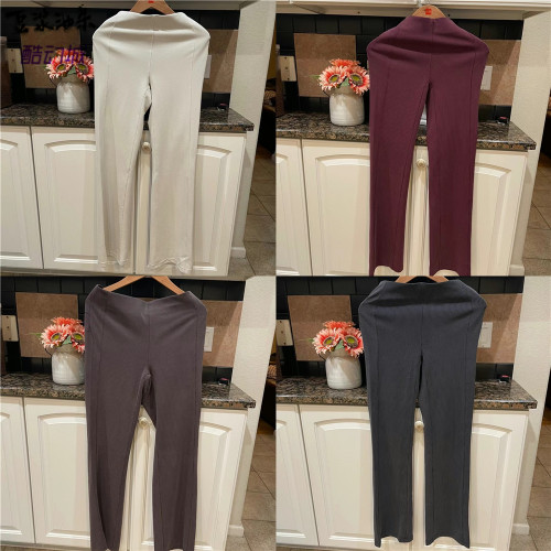 lululemon女款简约灯芯绒长裤