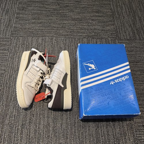 adidas originals FORUM 84 Low 皮革 低帮 板鞋 男女同款 白棕
