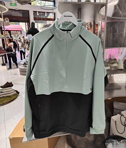 SALOMON萨洛蒙 SS25 CIFER HZ TOPU 简约舒适时尚百搭纯色卫衣