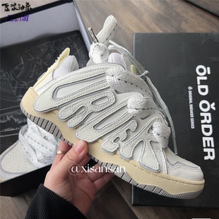 ORDER 复古做旧面包滑板鞋 OGSNEAKER 授权正品 001刘耀文同款 OLD