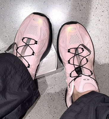 SALOMON萨洛蒙 XT-WHISPER Void百搭舒适越野跑鞋粉色户外登山鞋