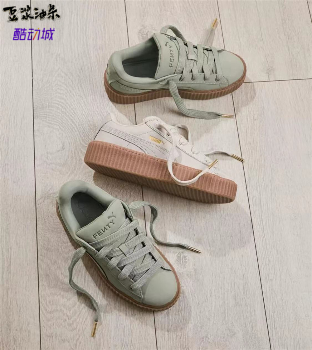 FENTY x PUMA Creeper Phatty Nubuck彪马蕾哈娜联名板鞋396813,运动鞋new,板鞋,淘宝优惠券,粉丝福利购,淘宝优惠卷
