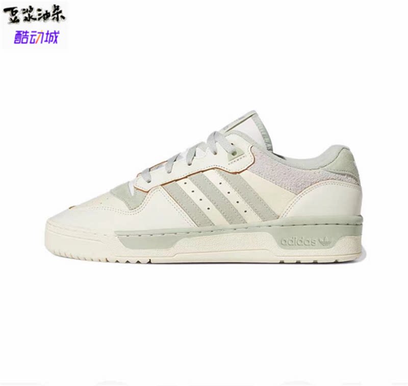 阿迪达斯 adidas 三叶草 rivalry low 男款复古经典休闲鞋 fx9448