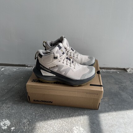 SALOMON萨洛蒙elixir ActivGTX女子防水舒适秋冬防滑中帮登山鞋