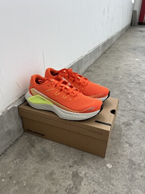 SALOMON萨洛蒙 DRX DEFY GRVL时尚防滑耐磨低帮越野跑鞋男款橙色