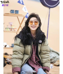 North The Face北面TNF1996抹茶绿面包羽绒服700蓬 美版 章若楠同款