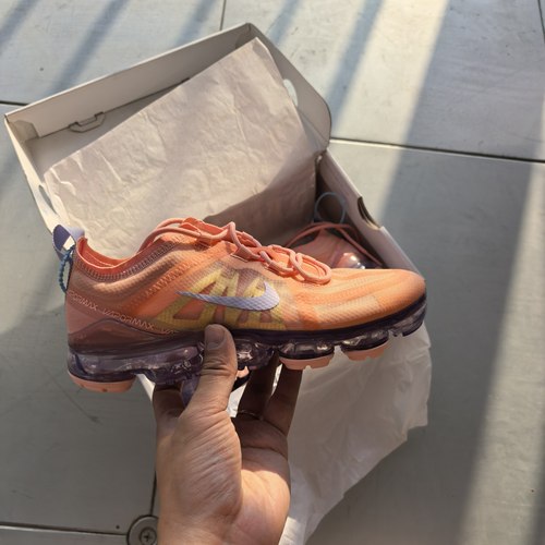 清仓 Nike VaporMax Bleached Coral 舒适轻便减震低帮气垫跑步鞋
