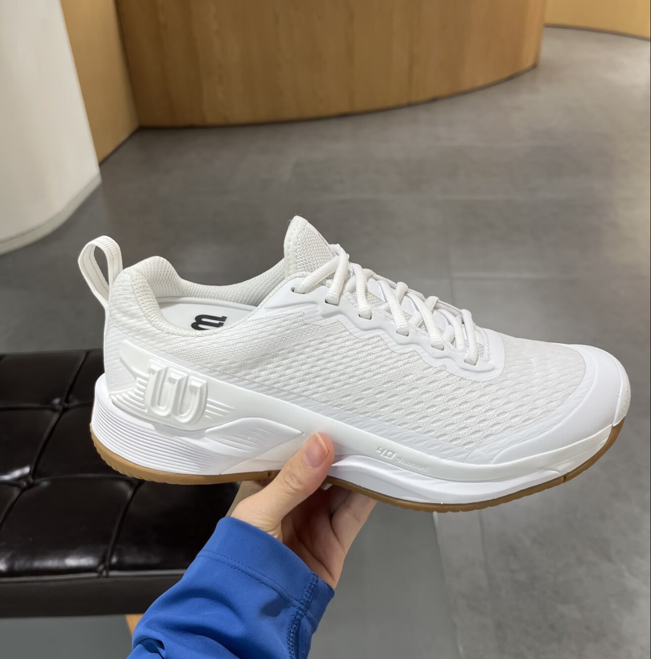 Wilson威尔胜RUSH PRO 4.5稳定舒适包裹性支撑低帮专业网球鞋男款图片