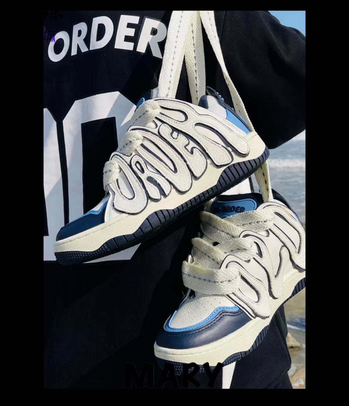OLDORDER刘耀文款面包滑板鞋