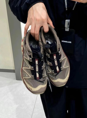 萨洛蒙SALOMON XTQUEST2025新款男女同款户外休闲乌梅子酱登山鞋