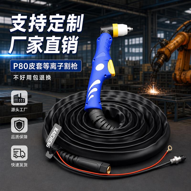 P80电浆割枪全套电浆切割机配件Clgk100割把线枪头总成可定制