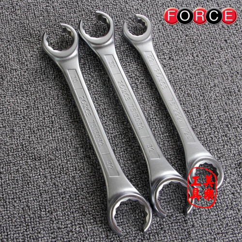 进口FORCE 油管扳手 管子扳手 油管扳子P 开口扳手 梅花开口