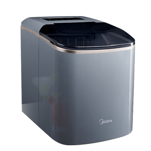 美的全自动家用制冰机宿舍学生小型冰块小功率冰块机造冰机15KG