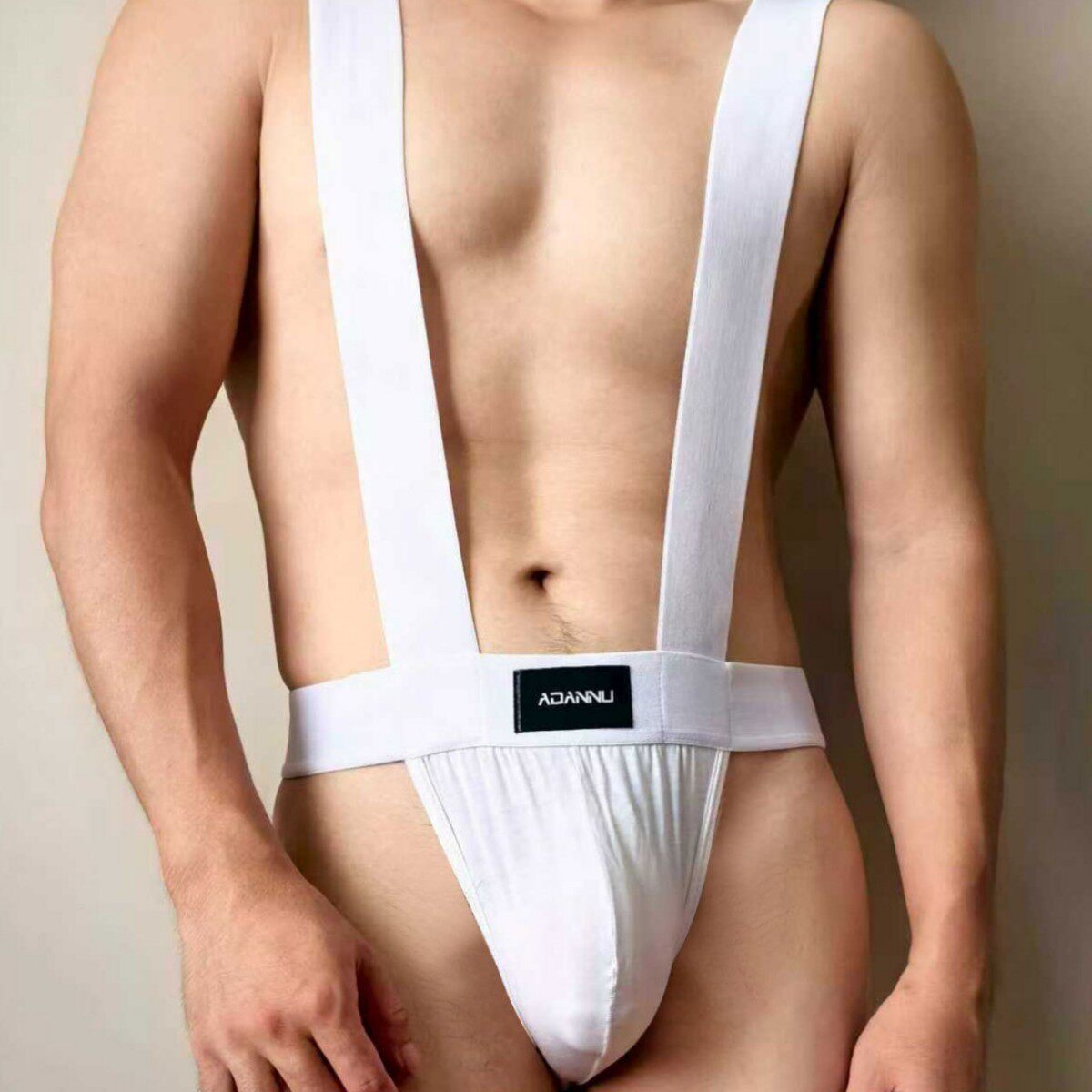 内裤三角塑身男士连体衣