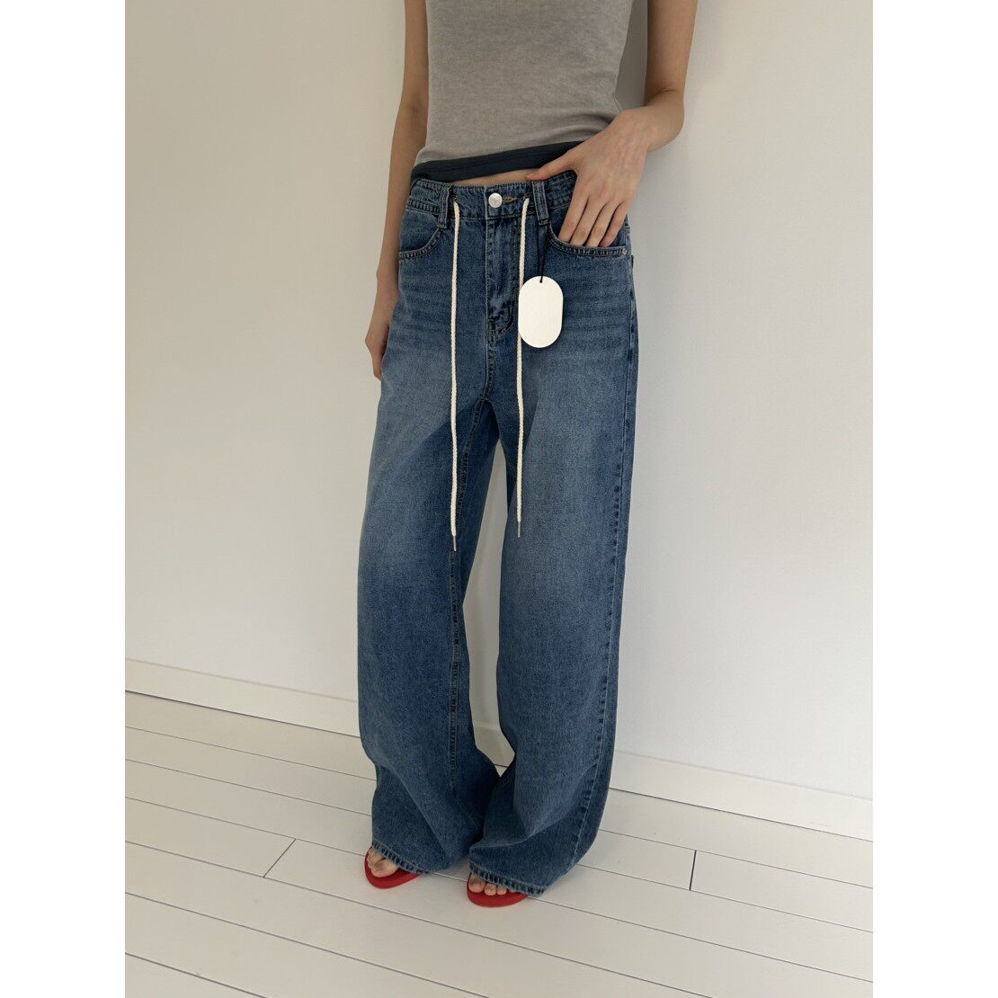 八0214韩国东大门运动牛仔裤区4565219正品个性冬款清新新款魅力